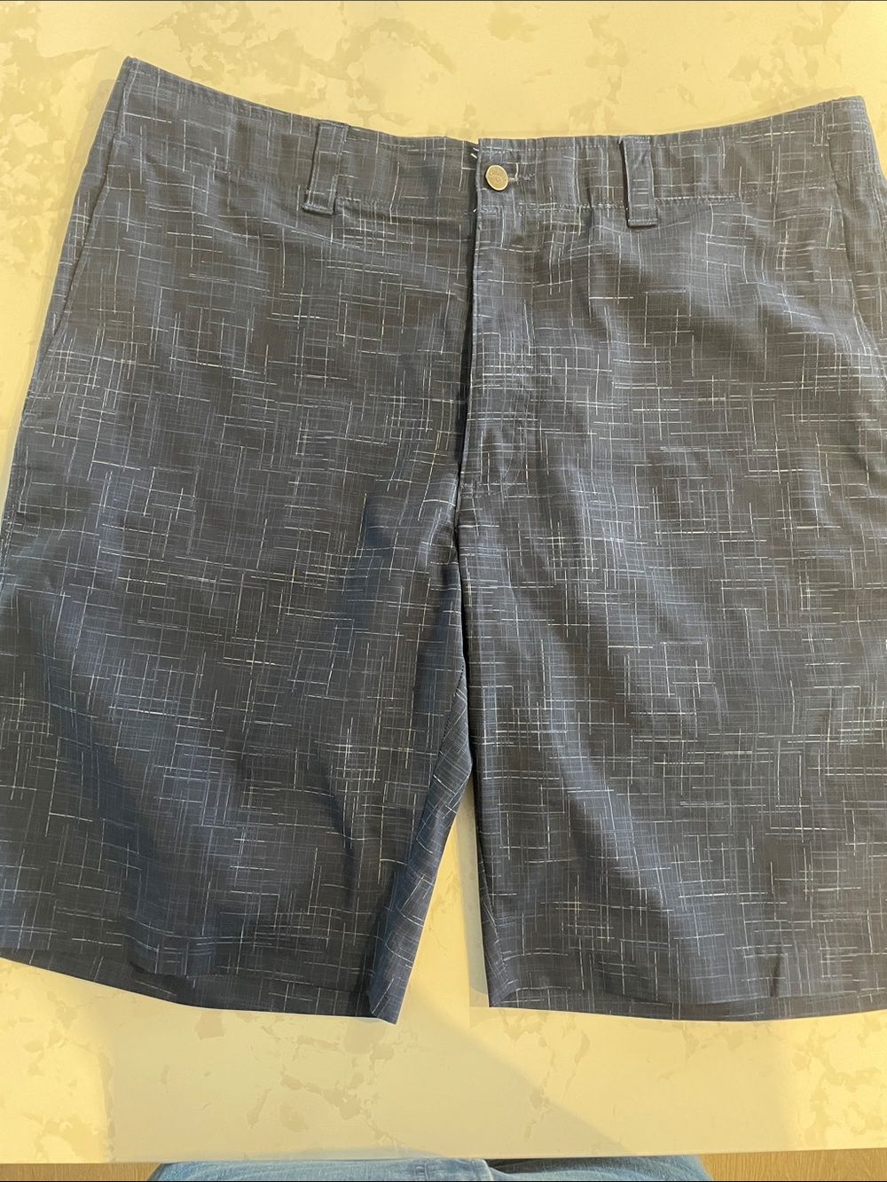 Callaway Men's Navy Crosshatch Shorts